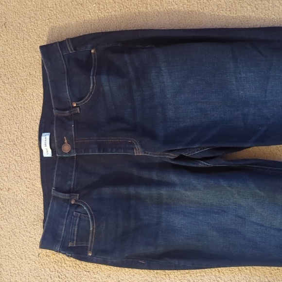 Lane Bryant Dark Wash Denim High Rise Straight Magic Waistband Size 16 - Picture 5 of 7